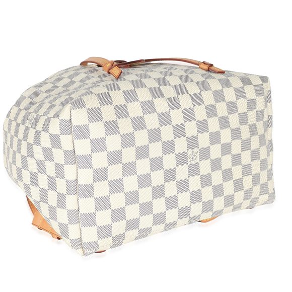Louis Vuitton Damier Azur Canvas Sperone Backpack - Picture 3 of 7